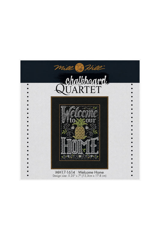Welcome Home ~ Mill Hill ~ Chalkboard Quartet ~ MH17-1614