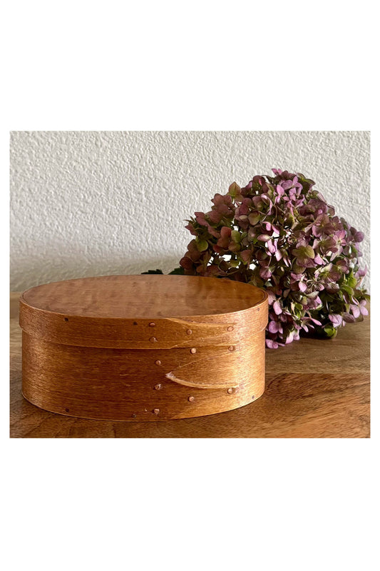 Maple and Tiger Maple Shaker Box Size # 2 ~ Joe Dowden Boxmaker