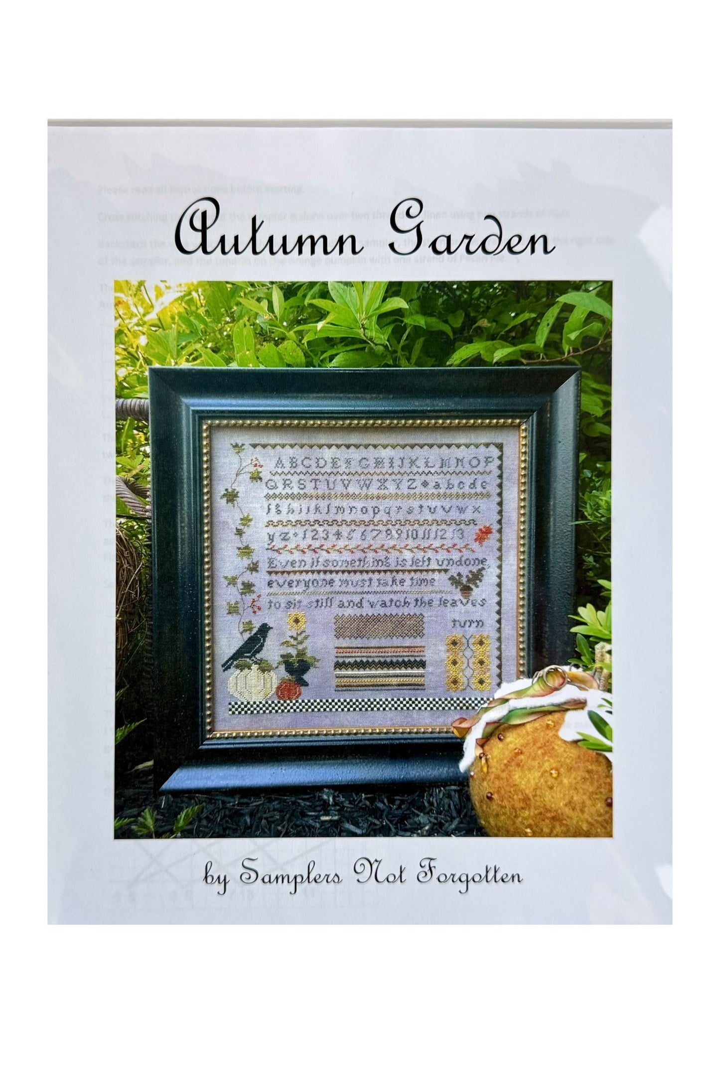 Autumn Garden ~ Samplers Not Forgotten