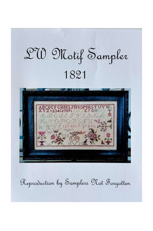 LW Motif Sampler 1821 ~ Samplers Not Forgotten