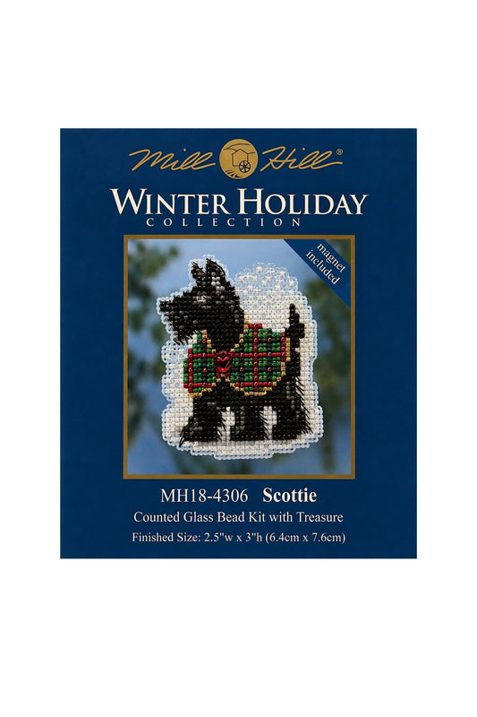 Scottie ~ Mill Hill ~ Winter Holiday Collection ~ MH18-4306