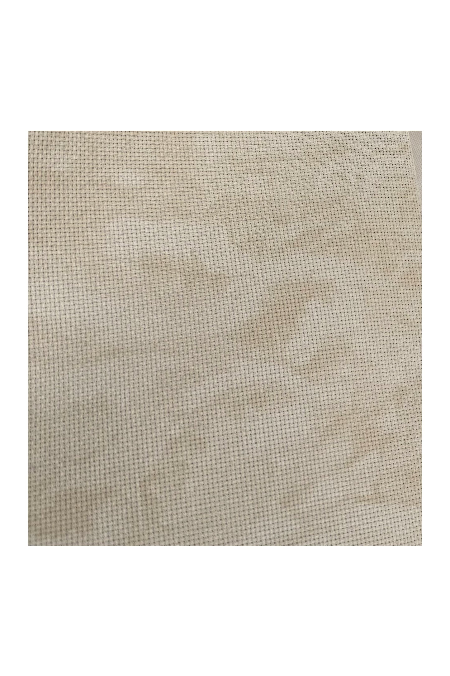 Zweigart ~ 18 ct Vintage Country Mocha Aida Fabric