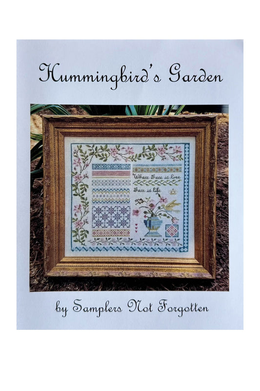 Hummingbird's Garden ~ Samplers Not Forgotten
