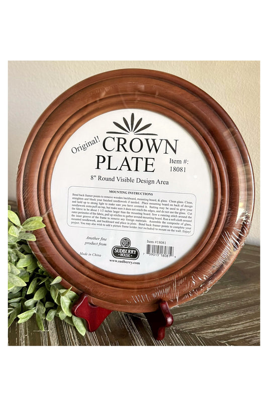 Crown Round Needlework Frame ~ Sudberry House