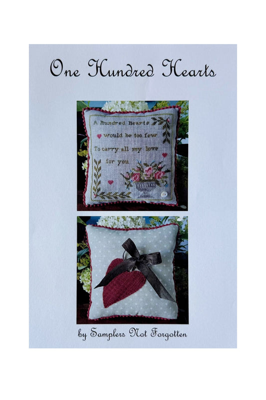 One Hundred Hearts ~ Samplers Not Forgotten