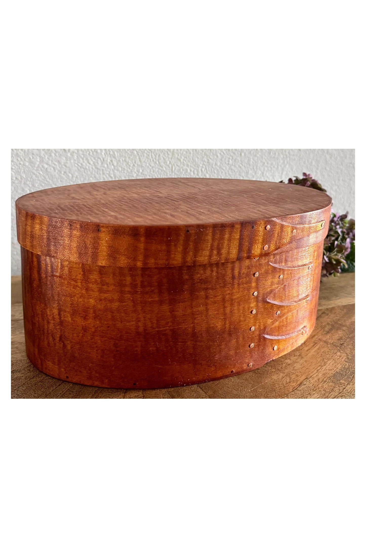 Tiger Maple Shaker Box Size #6 ~ Joe Dowden Boxmaker
