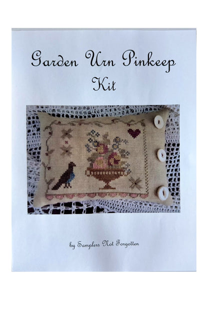 Garden Urn Pinkeep Kit ~ Samplers Not Forgotten