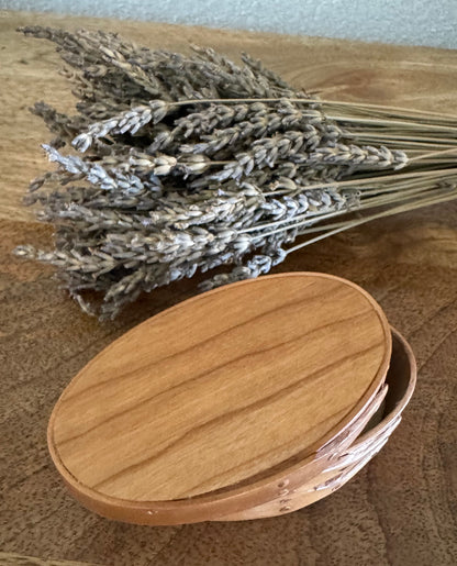 Shaker Box #0 ~ Cherry With Cherry Top ~ Keller Krafted