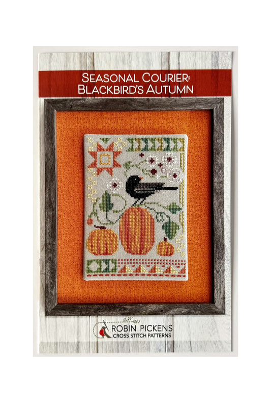 Blackbird's Autumn ~ Seasonal Courier ~ Robin Pickens