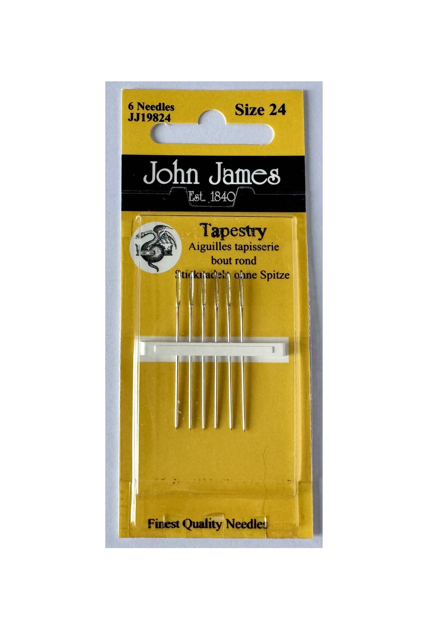 John James Tapestry Needles ~ Size 24