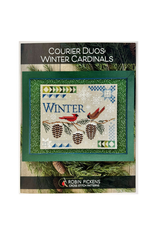 Winter Cardinals ~ Courier Duos ~ Robin Pickens