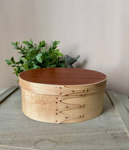 Shaker Box #5 ~ Maple Bands and Sapele Top ~ Keller Krafted