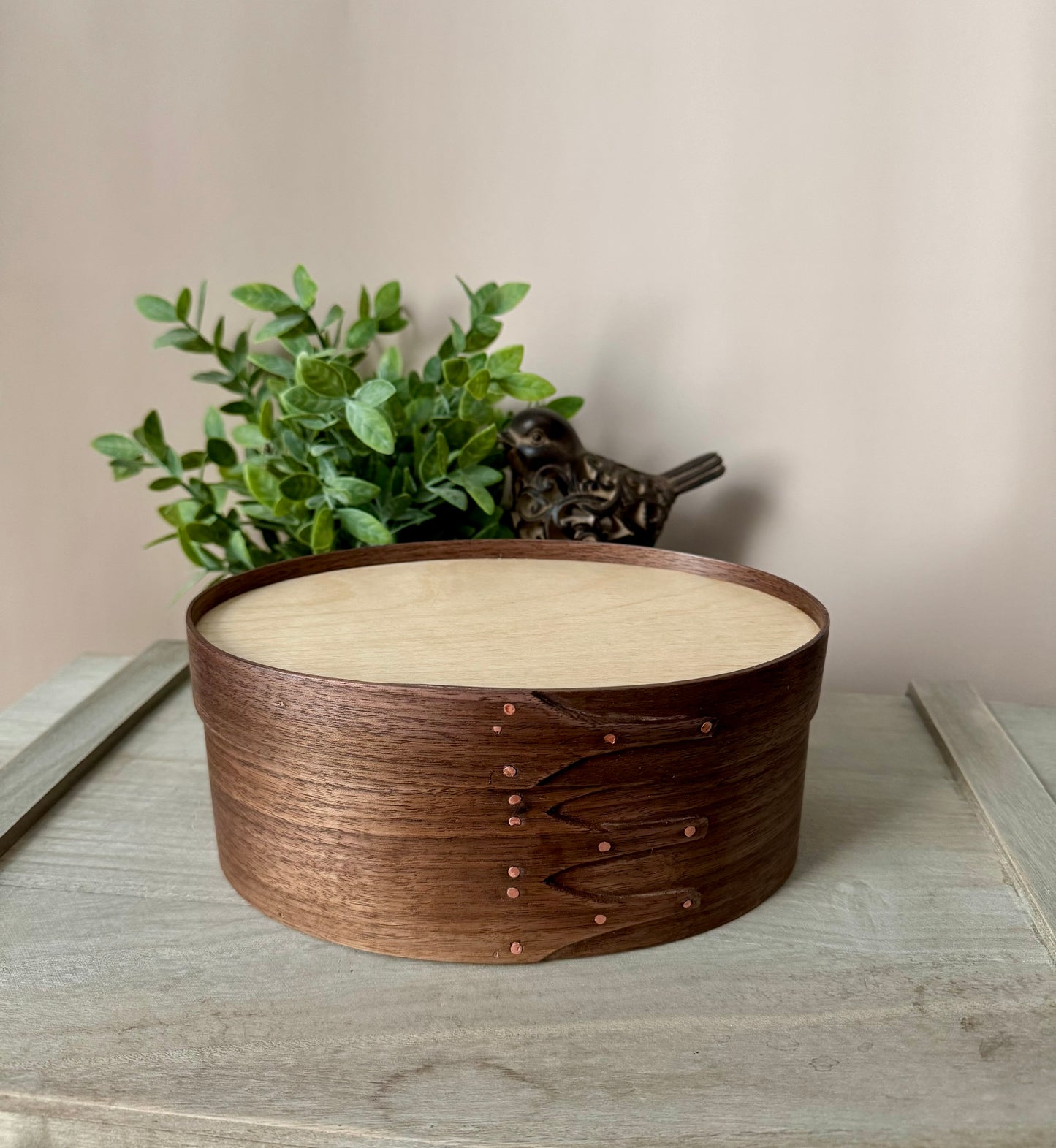 Shaker Box Recessed Top Size #4 ~ Walnut ~ Keller Krafted