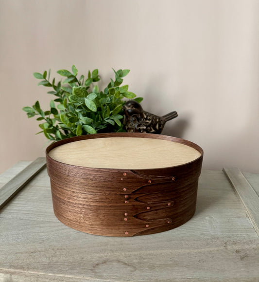 Shaker Box Recessed Top Size #4 ~ Walnut ~ Keller Krafted