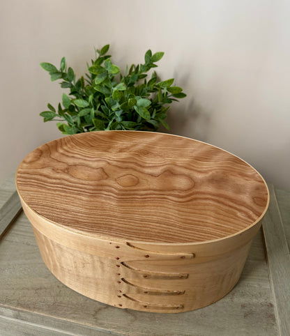 Shaker Box Size #6 ~ Maple and Red Birch Top ~ Keller Krafted