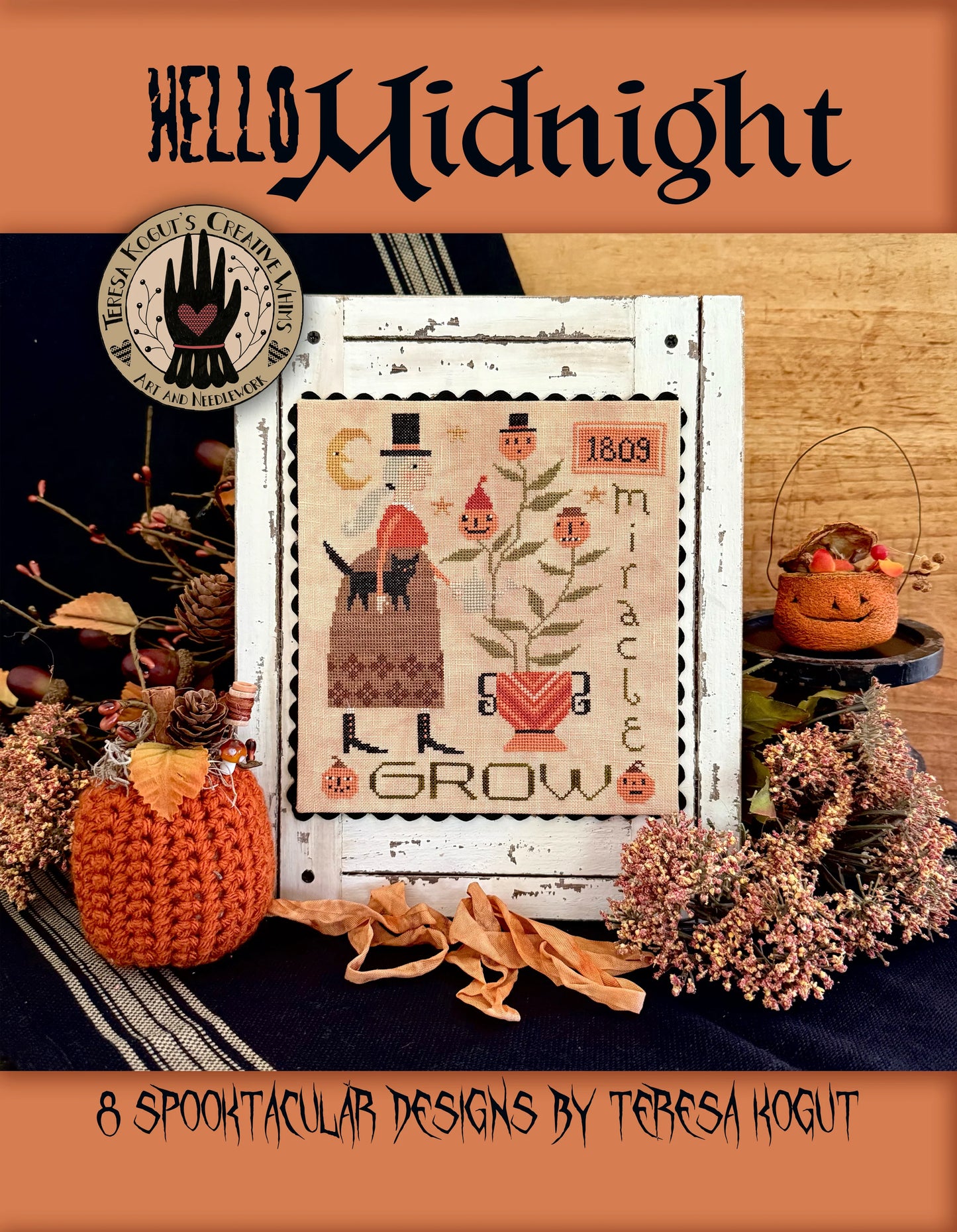 Hello Midnight ~ Teresa Kogut ~ Cross Stitch Booklet