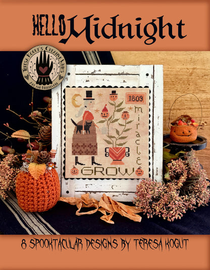 Hello Midnight ~ Teresa Kogut ~ Cross Stitch Booklet