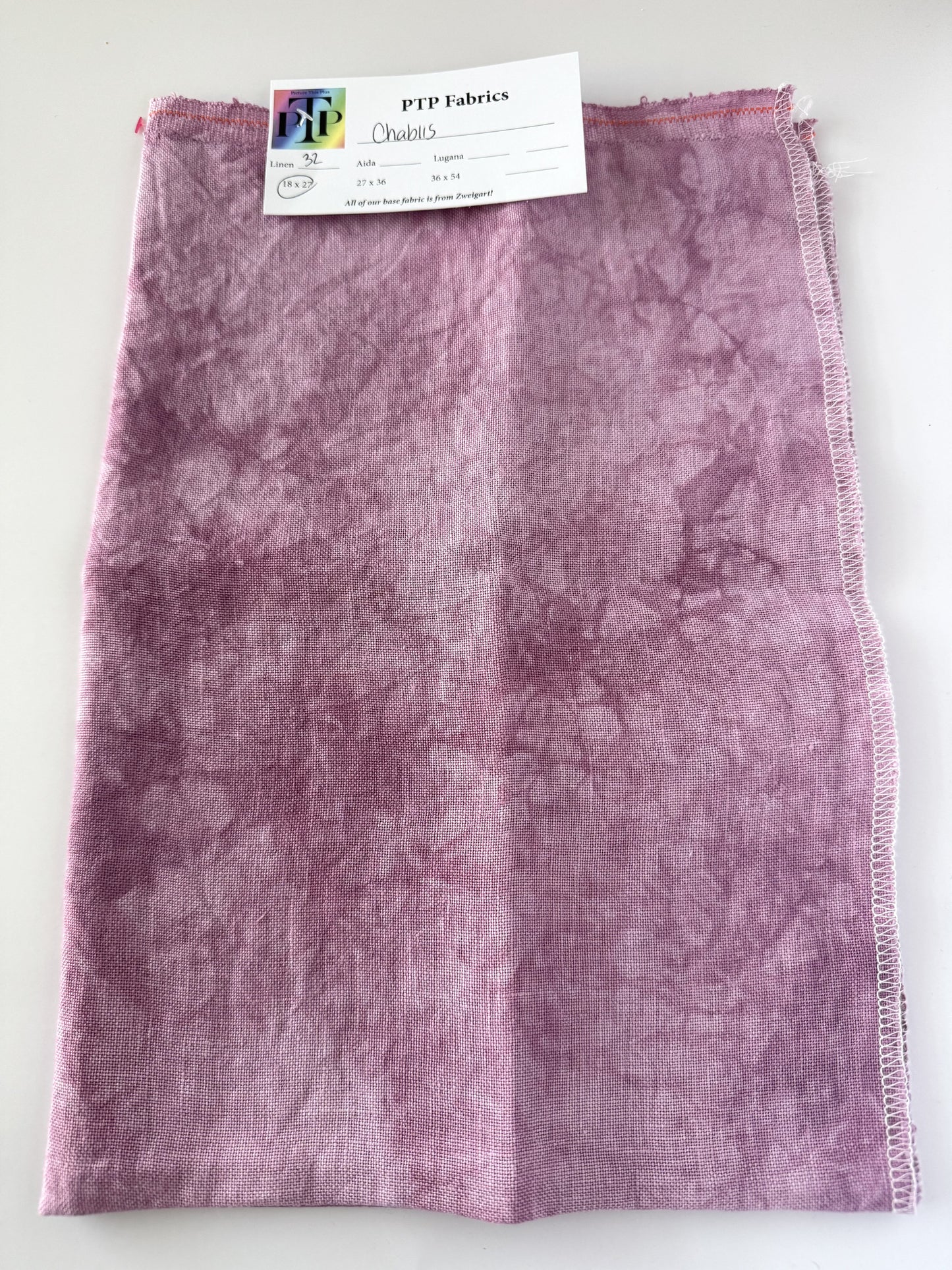 Picture This Plus ~ 32 ct Chablis Belfast Linen