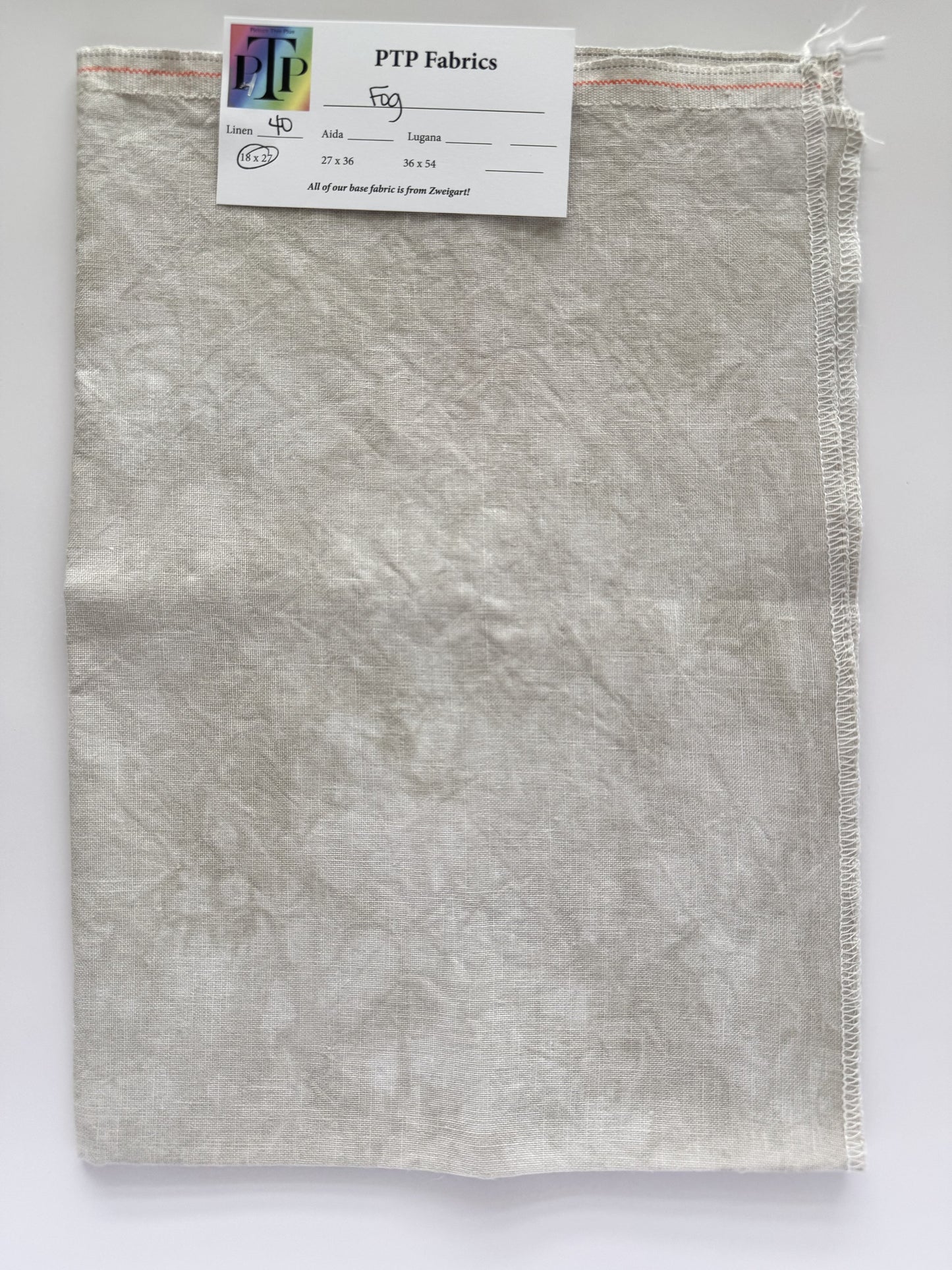 Picture This Plus ~ 40 ct Fog Newcastle Linen