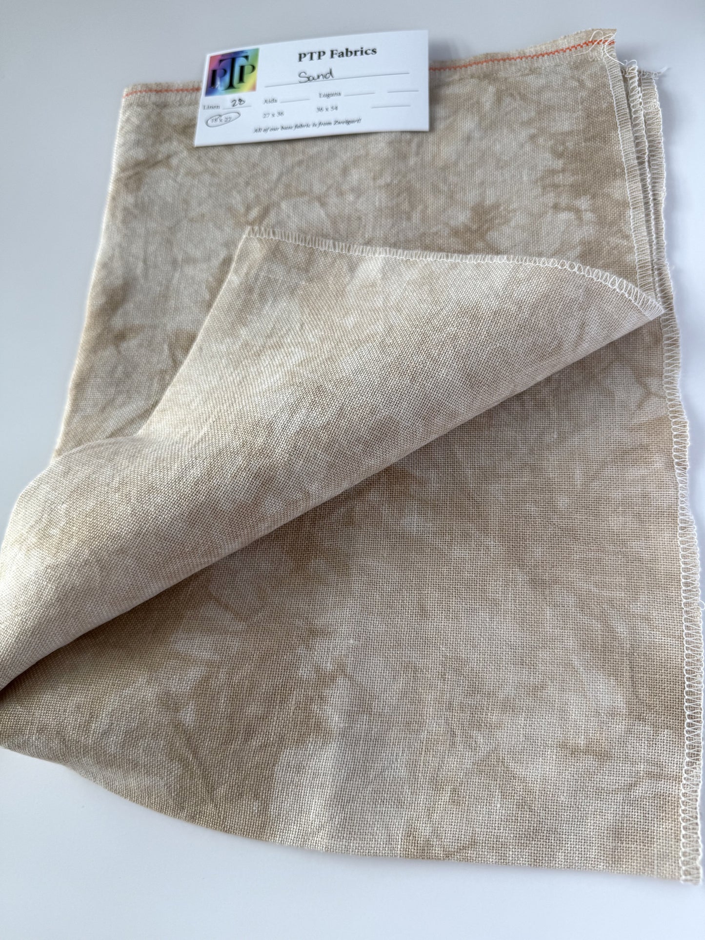 Picture This Plus ~ 28 ct Sand Cashel Linen