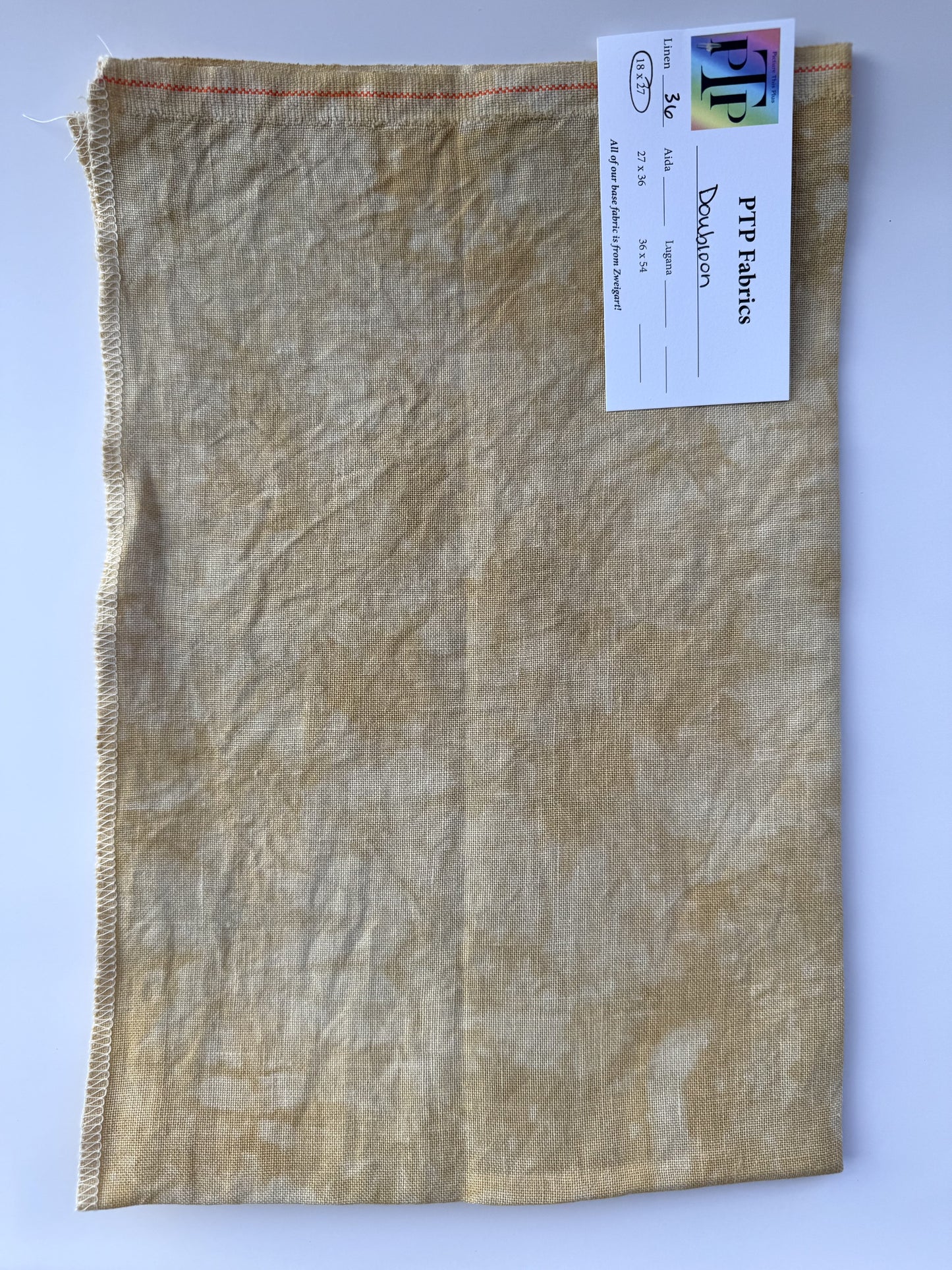 Picture This Plus ~ 36 ct Doubloon Edinburgh Linen