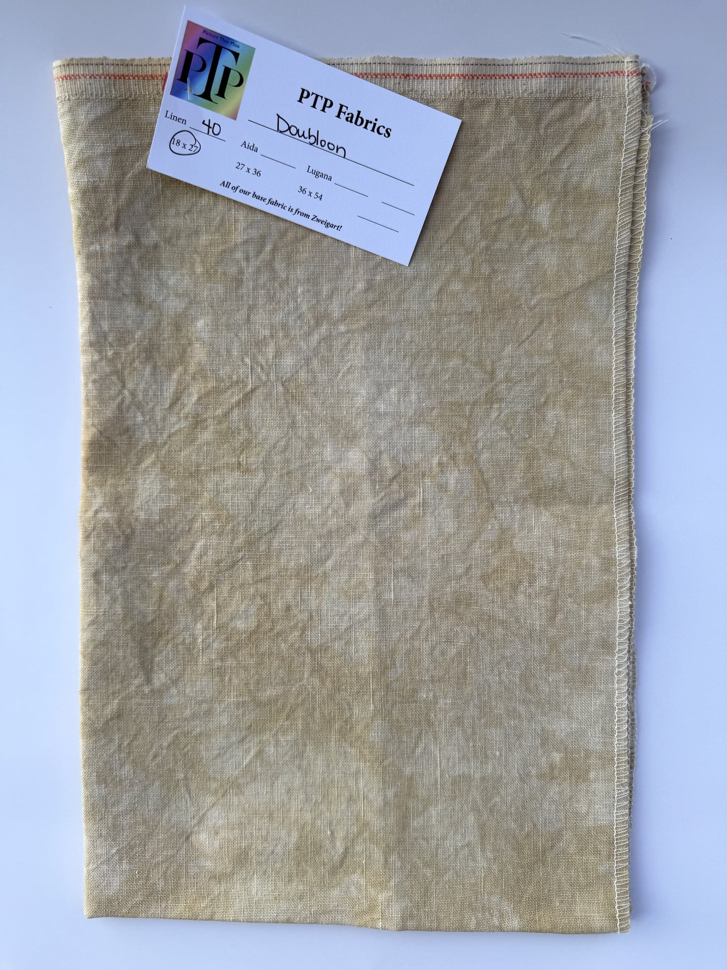 Picture This Plus ~ 40 ct Doubloon Newcastle Linen