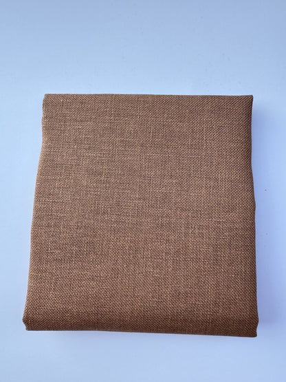 Wichelt Permin Linen ~ 32 ct Milk Chocolate Linen