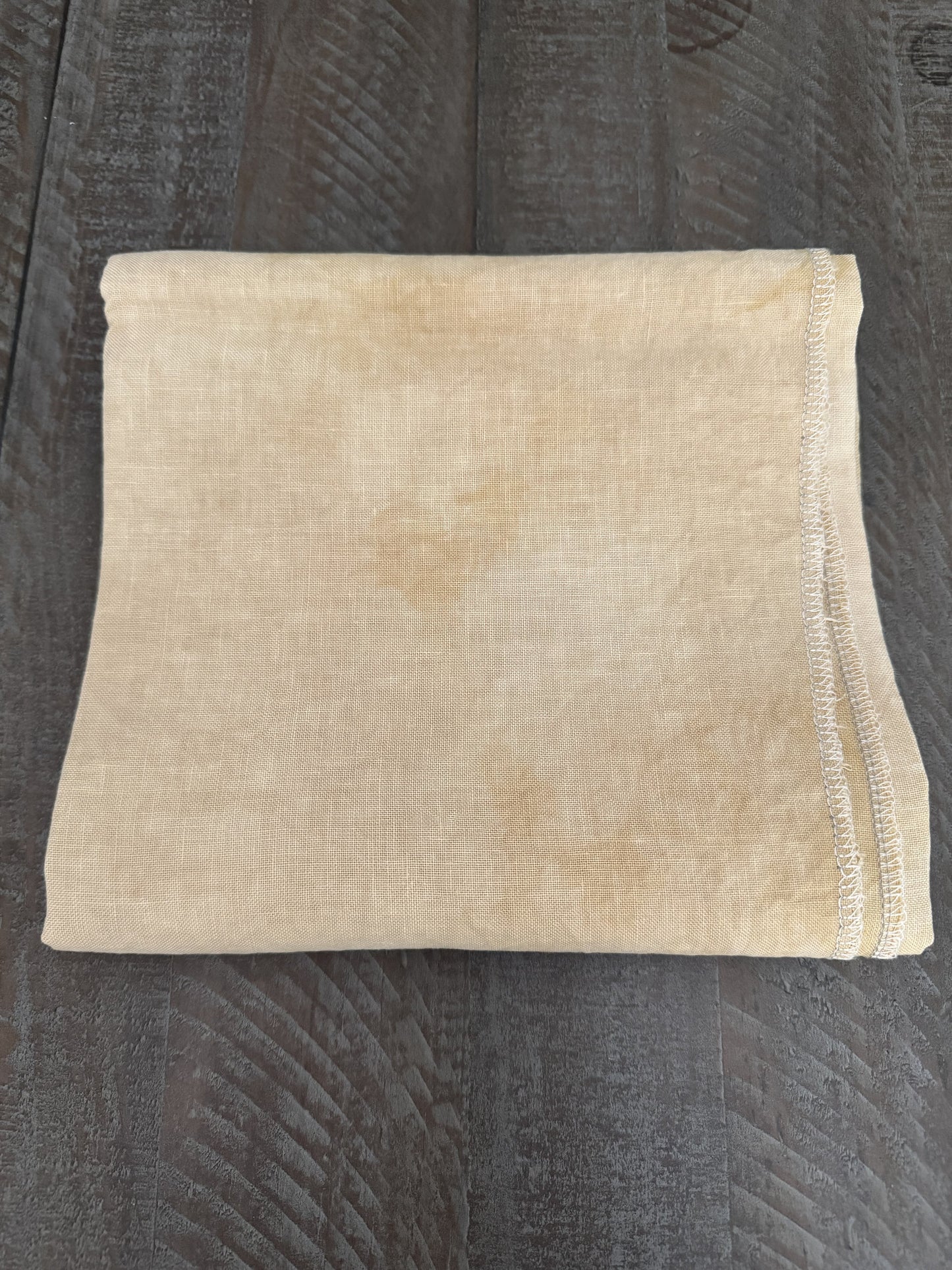 Fiber On A Whim ~ 40 ct Buttermilk Newcastle Linen