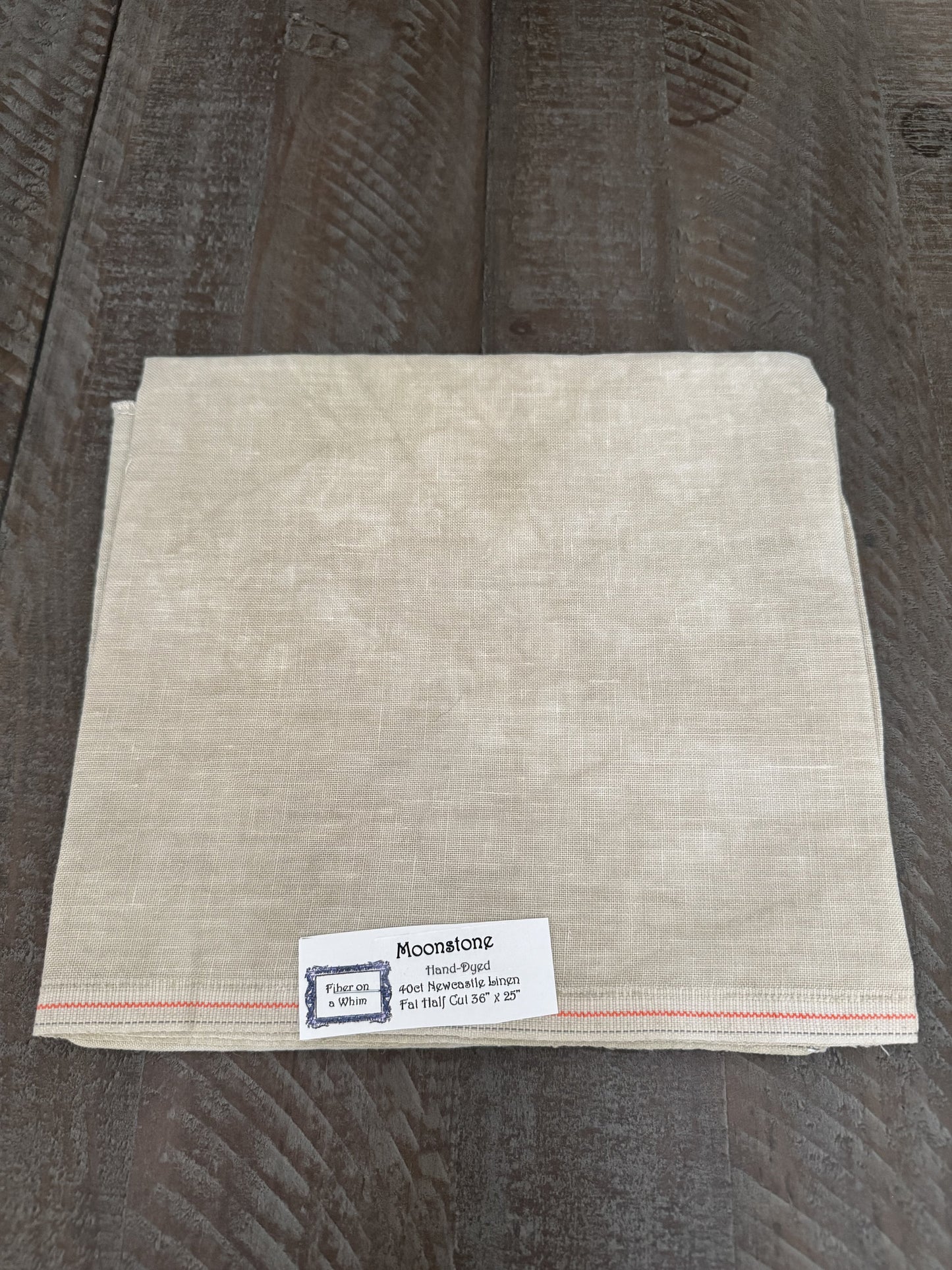 Fiber On A Whim ~ 40 ct Newcastle Linen