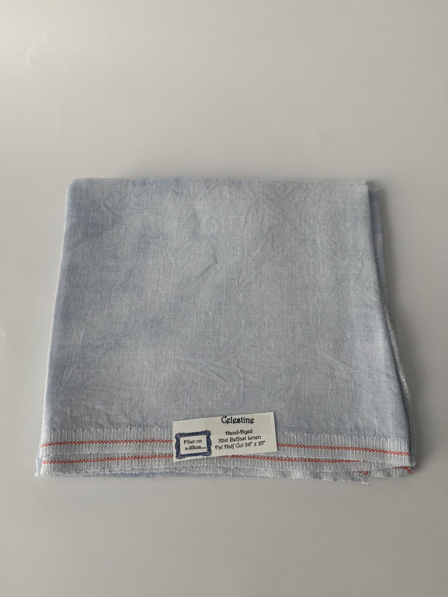 Fiber On A Whim ~ 32 ct Celestine Belfast Linen