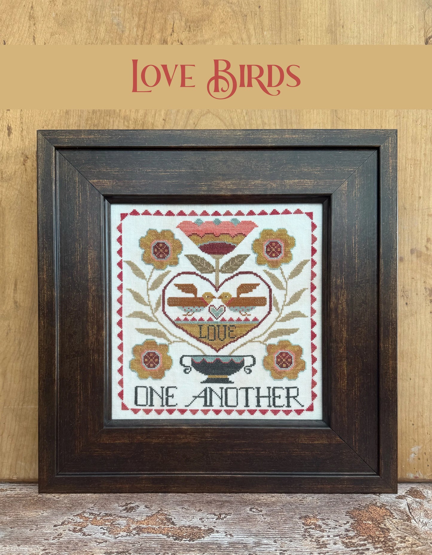 Hello Love ~ Teresa Kogut ~ Cross Stitch Pattern