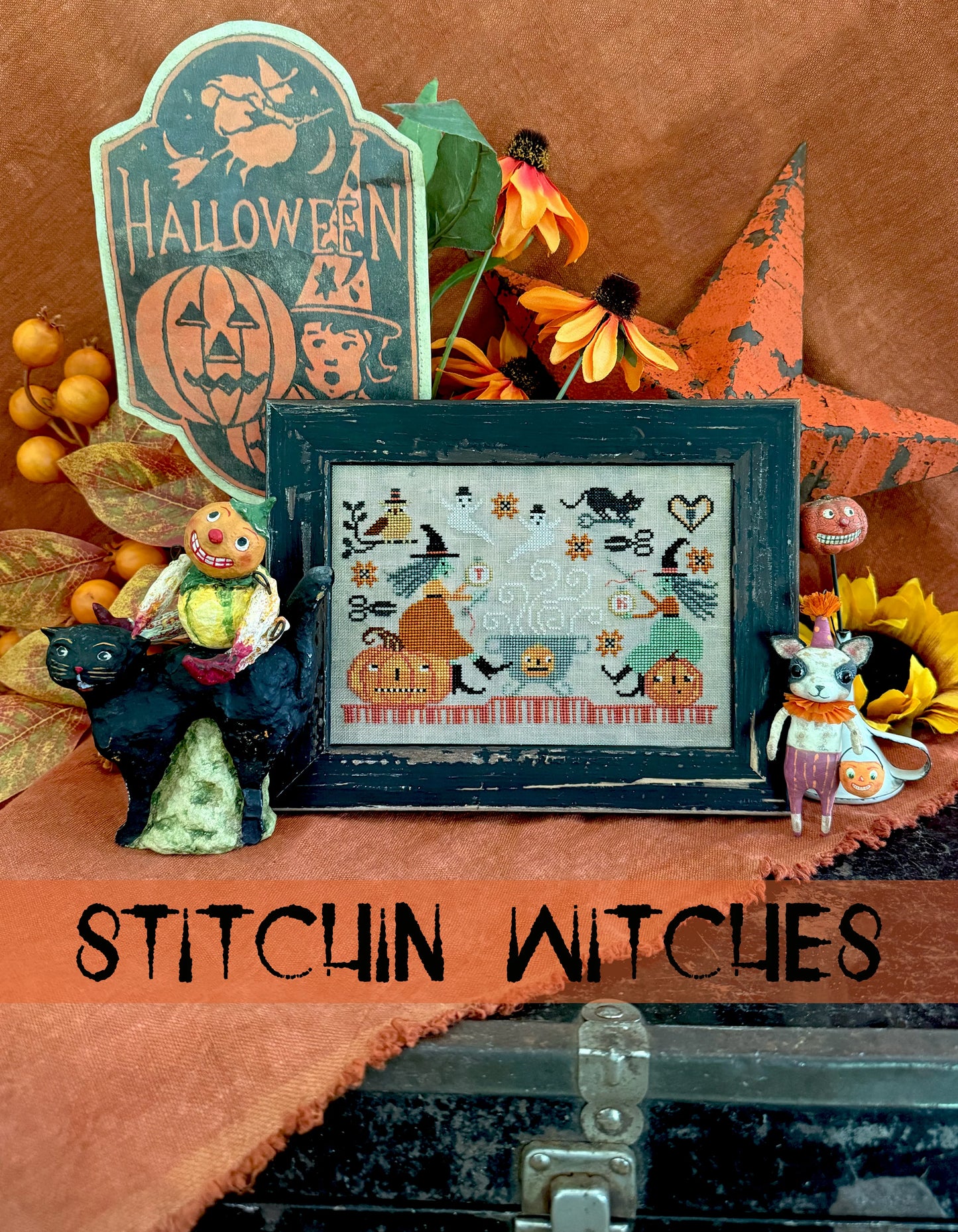 Hello Midnight ~ Teresa Kogut ~ Cross Stitch Booklet