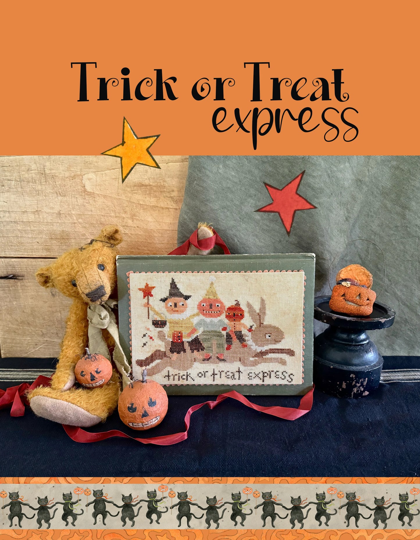 Hello Midnight ~ Teresa Kogut ~ Cross Stitch Booklet