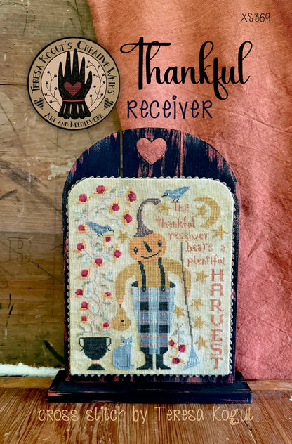 Thankful Receiver ~ Teresa Kogut ~ Cross Stitch Pattern