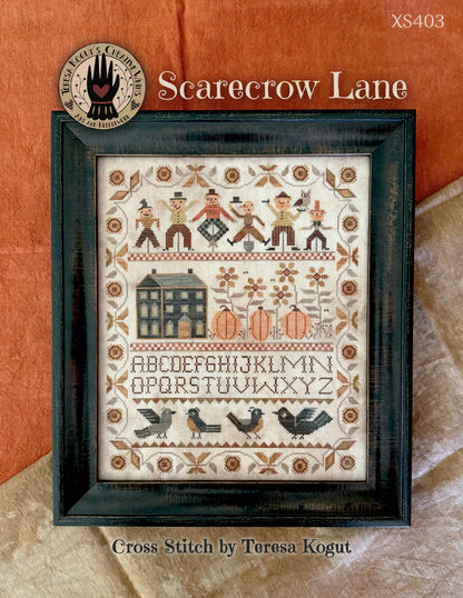 Scarecrow Lane ~ Teresa Kogut ~ Cross Stitch Pattern