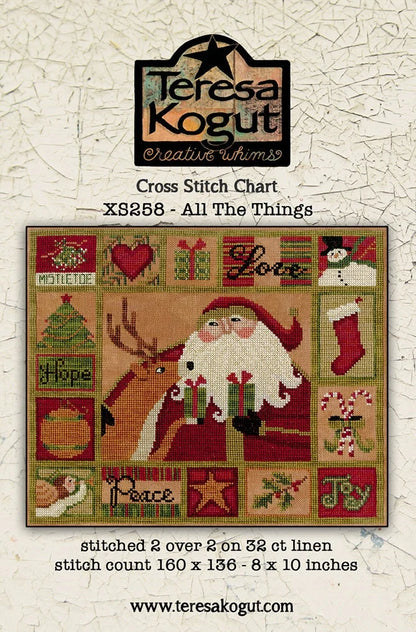 All The Things ~ Teresa Kogut ~ Cross Stitch Pattern
