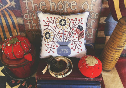 Broad Stripe & Bright Stars ~ Teresa Kogut ~ Cross Stitch Pattern