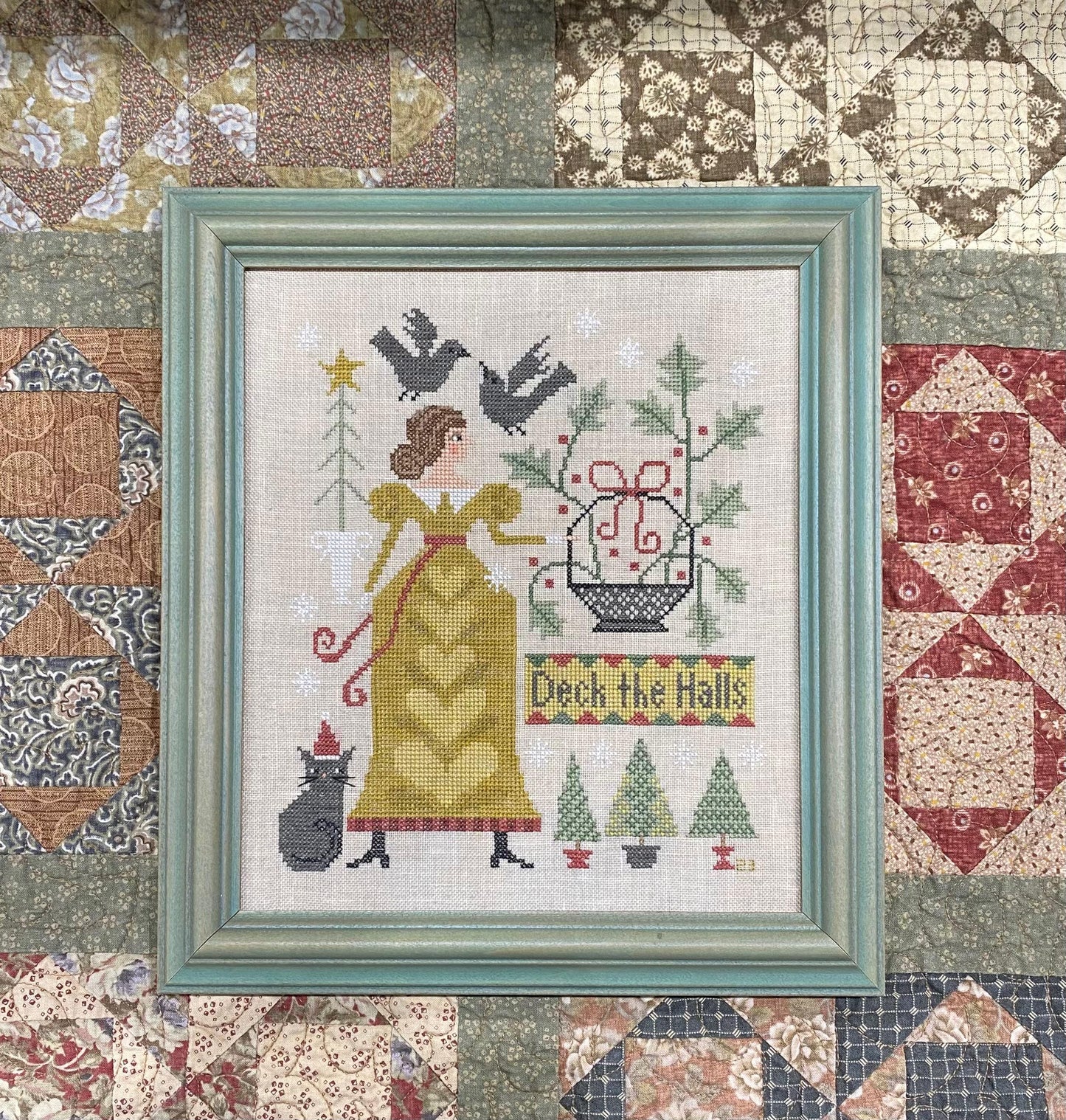 Deck the Halls ~ Teresa Kogut ~ Cross Stitch Pattern