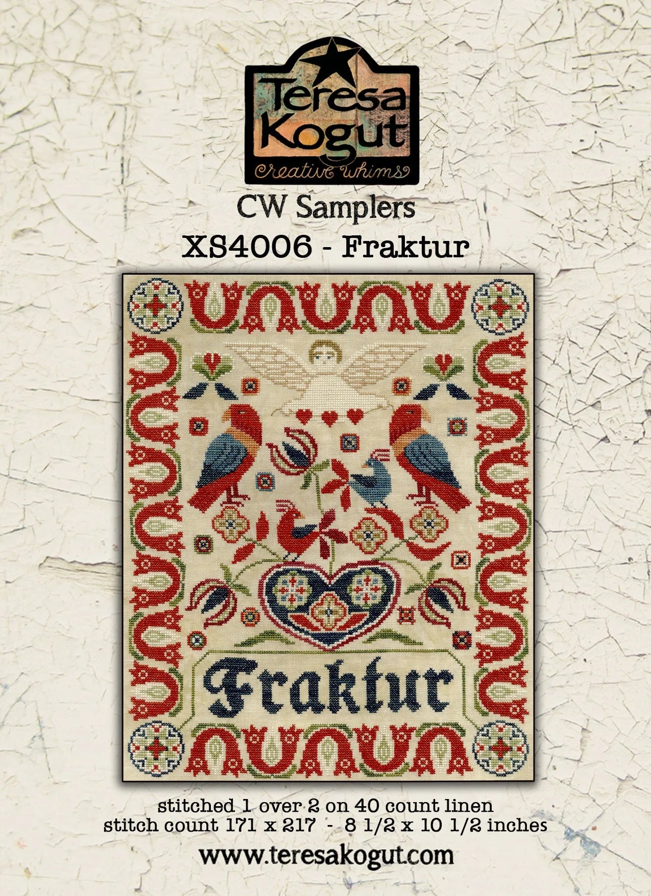 Fraktur ~ Teresa Kogut ~ Cross Stitch Pattern