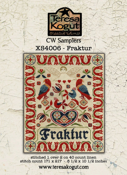 Fraktur ~ Teresa Kogut ~ Cross Stitch Pattern