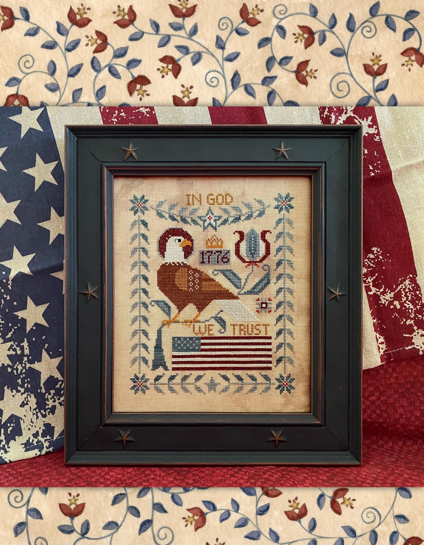 Hello America ~ Teresa Kogut ~ Cross Stitch Booklet