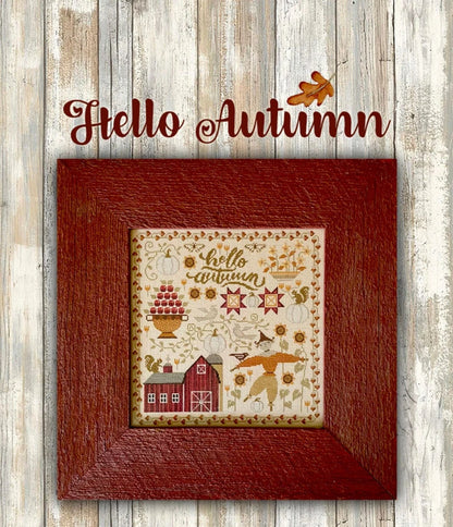 Hello Autumn ~ Teresa Kogut ~ Fall Counted Cross Stitch Pattern