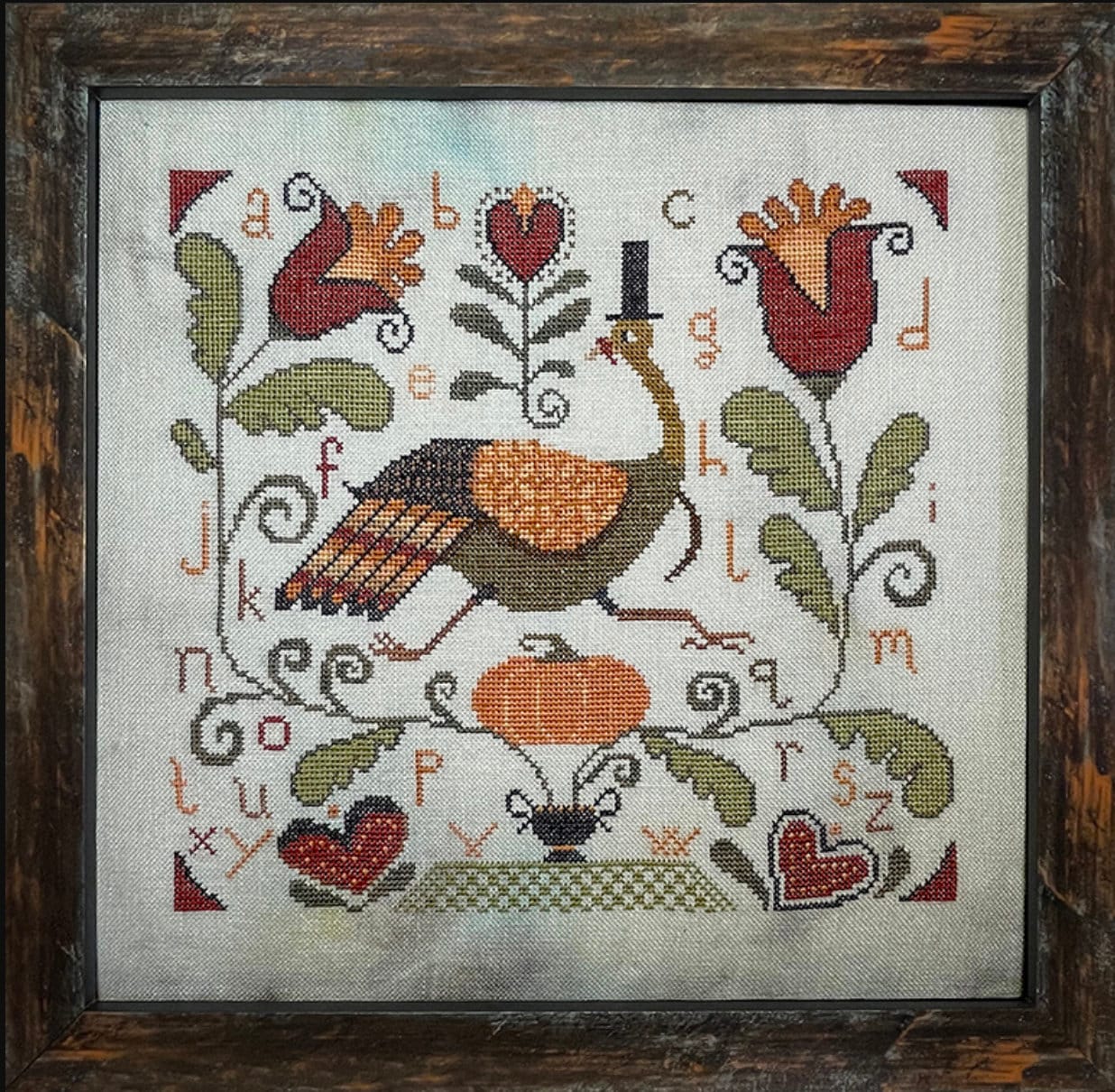 Hello Autumn ~ Teresa Kogut ~ Fall Counted Cross Stitch Pattern