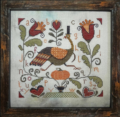 Hello Autumn ~ Teresa Kogut ~ Fall Counted Cross Stitch Pattern