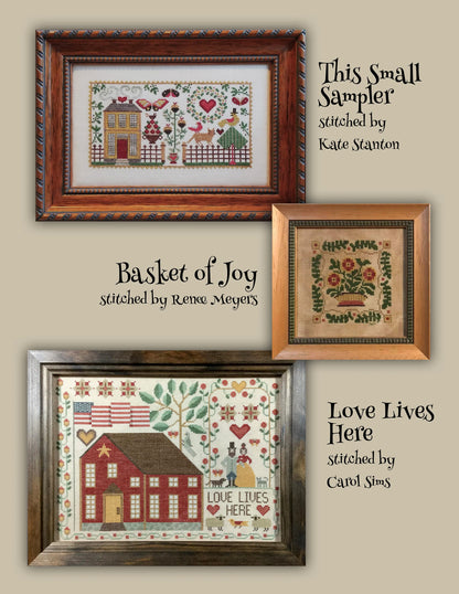 Love Lives Here ~ Teresa Kogut ~ Cross Stitch Pattern
