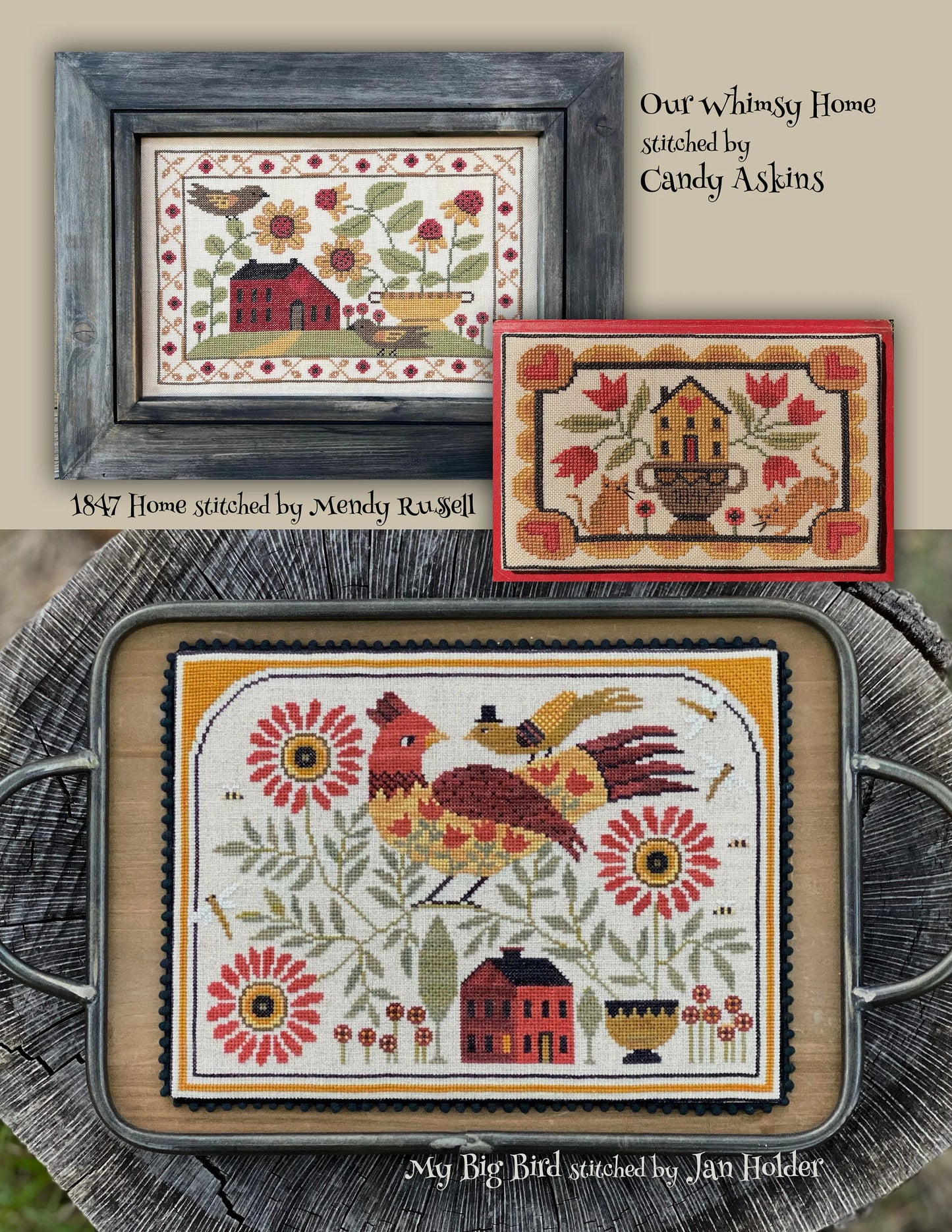 Love Lives Here ~ Teresa Kogut ~ Cross Stitch Pattern