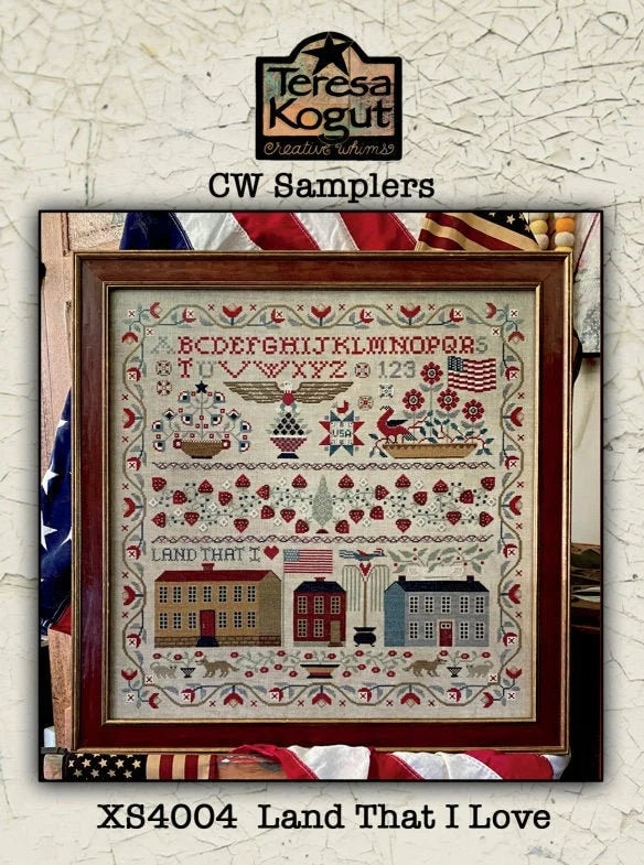 Land That I Love ~ Teresa Kogut ~ Cross Stitch Pattern