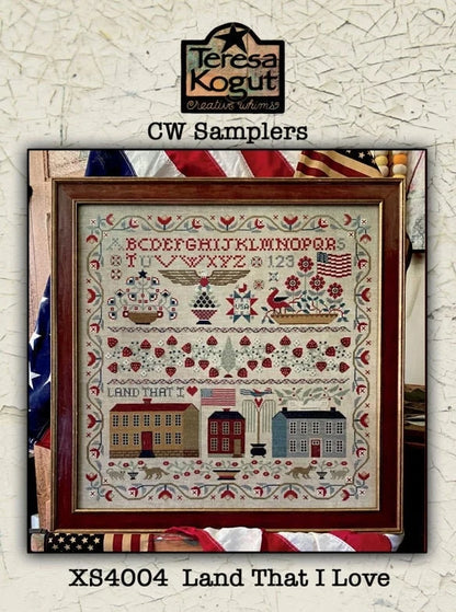 Land That I Love ~ Teresa Kogut ~ Cross Stitch Pattern